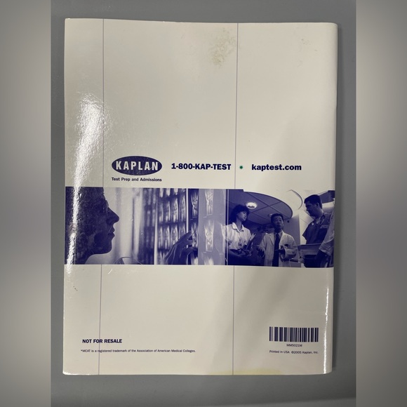 MCAT Kaplan Medical School Admissions Workbook - Picture 2 of 5